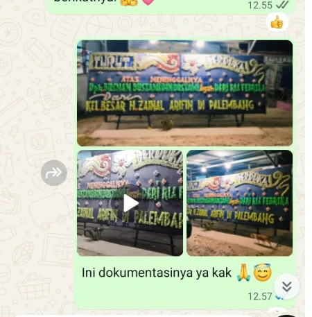 Pengiriman Papan Bunga Duka Gambir