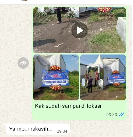 Pengiriman Karangan Bunga Gambir