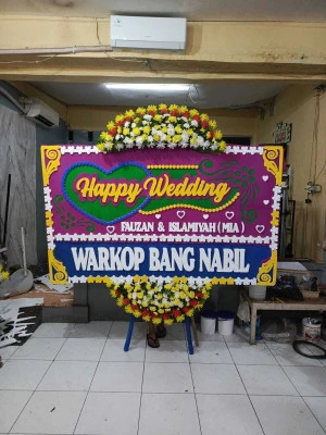 Papan Bunga di Gambir