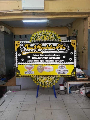 Papan Bunga di Gambir