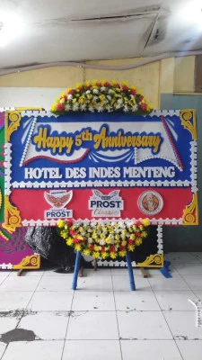 Papan Bunga di Gambir