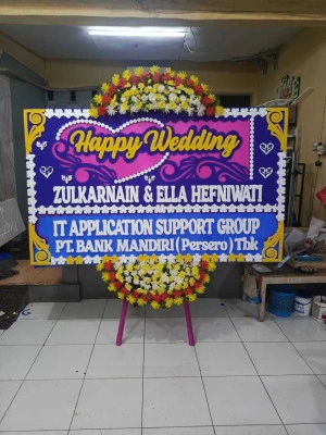Papan Bunga di Gambir