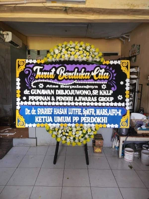 Papan Bunga di Gambir